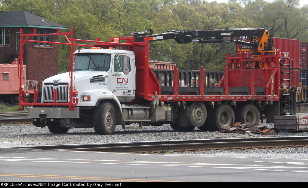 CN Hy-Rail Crane #279145